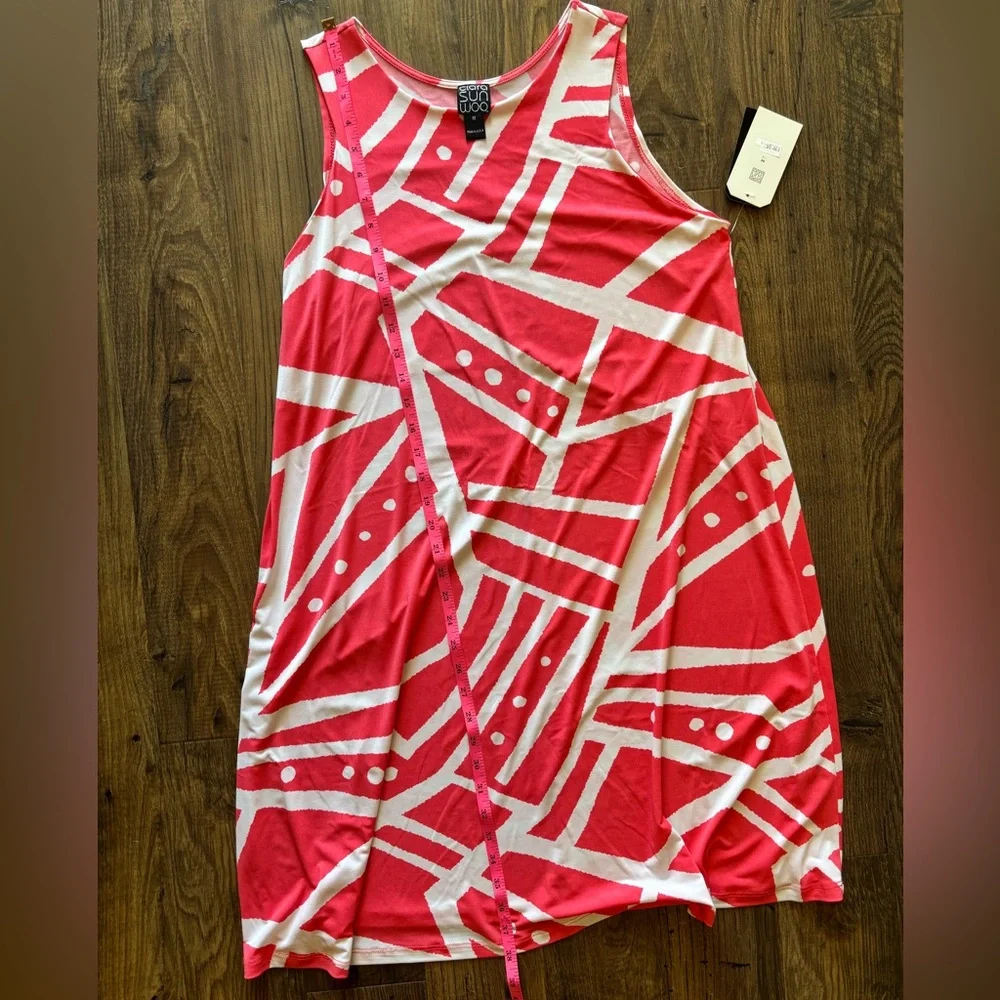 Pink and white dress NWT Clara Sunwoo - Picture 3 of 6
